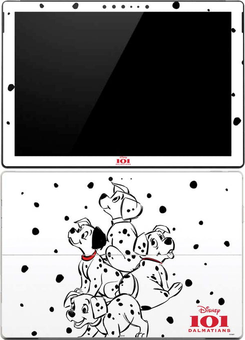 Disney 101 Dalmatians Puppy pile Surface Pro (2017) Skin